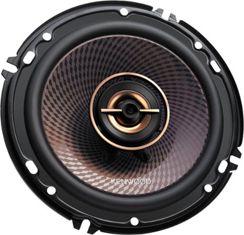 Kenwood - 6-1/2" 2-Way Car Speaker - Black