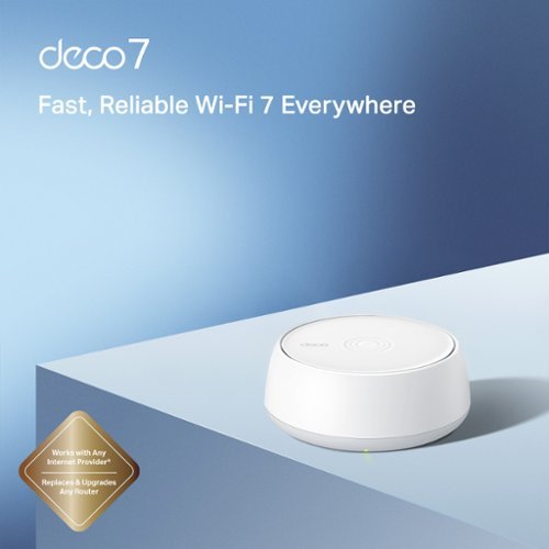 TP-Link Deco 7 BE5000 Dual-Band Wi-Fi 7 Whole Home Mesh Router System – Deco BE5000 (1-Pack) - White BUY IN SINGAPORE