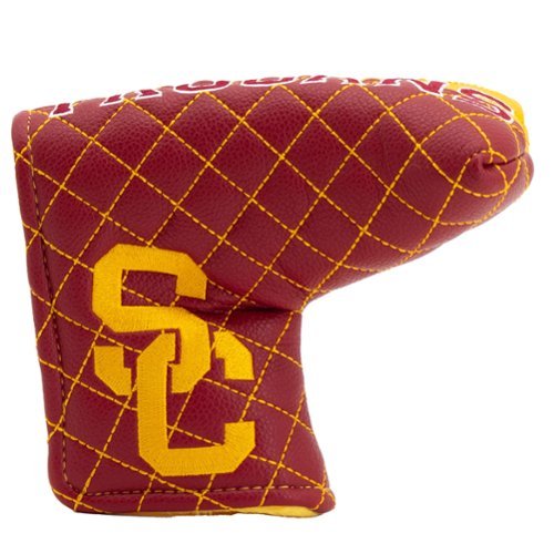 Team Golf - USC Trojans Quilted Blade Putter Cover - Multicolor-Front_Standard 