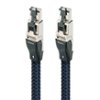 AudioQuest - Vodka RJ/E 2.5' Digital Ethernet Cable with RJ45 to RJ45 Connectors - Blue on Black-Front_Standard