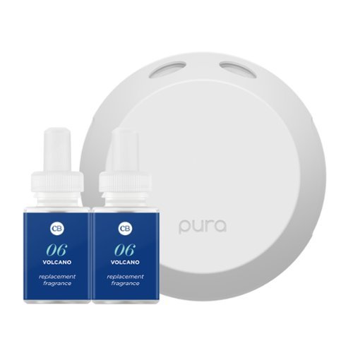 Pura Capri Blue Volcano Starter Set - White