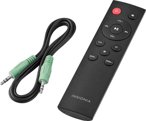 Insignia™ 2.1 Bluetooth Computer Speaker System with RGB Lighting and Remote Control (3-Piece) - Black BUY IN SINGAPORE