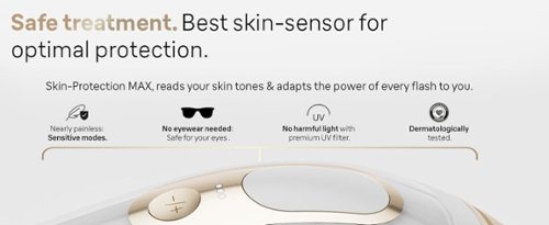 Braun Pro5 PL5147 IPL Hair Removal Kit for Men & Women - White-Gold BUY IN EUROPE
