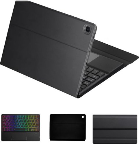 SaharaCase Keyboard Case with Trackpad for Samsung Galaxy Tab A11+ & Tab A9+ 11 – ProTouch, 7-Color Backlit, Premium Keys - Black HOW TO BUY