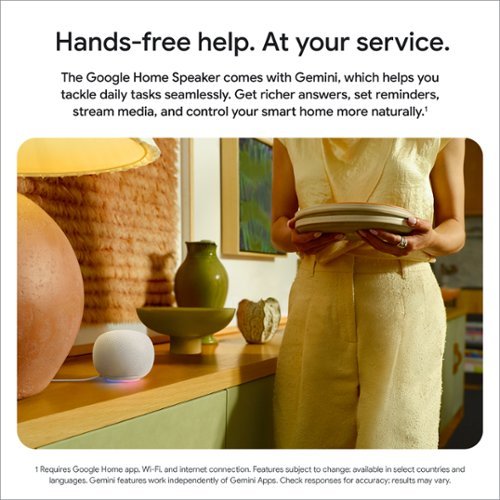 Google Home Speaker - Smart Speaker with Gemini For Home Voice Assistant and 360-Degree Sound - Porcelain HOW TO BUY