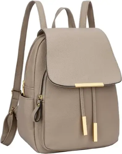 A-khaki-Backpack