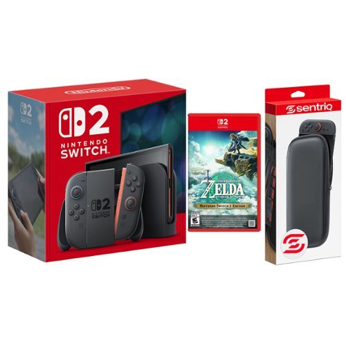 Switch 2 Console with Legend of Zelda Tears of the Kingdom and