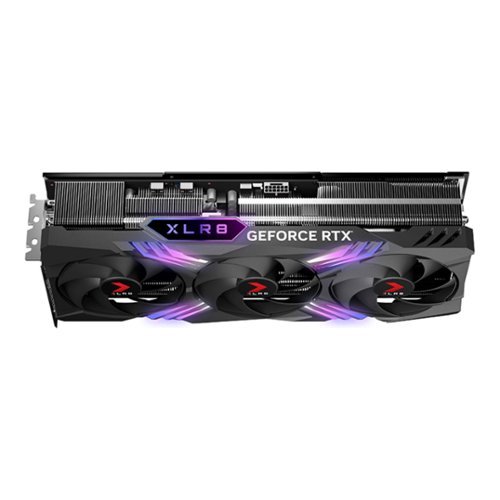 PNY GeForce RTX 4080 SUPER XLR8 Gaming VERTO EPIC-X RGB Overclocked 16GB Graphics Card with Triple Fans - Black SHOP ONLINE