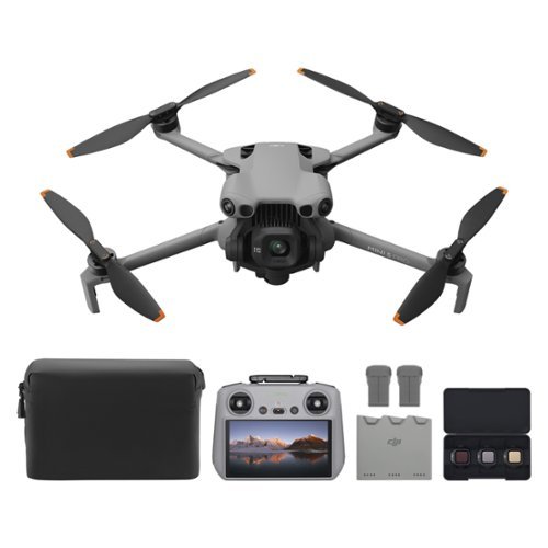 DJI - Mini 5 Pro Fly More Combo PLUS Drone with RC2 Controller - Gray-Front_Standard 