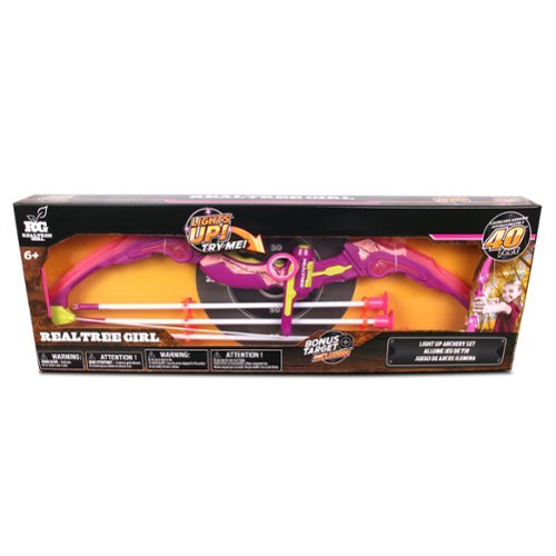 NKOK - RealTree Girl: Light-Up Archery Set - Pink