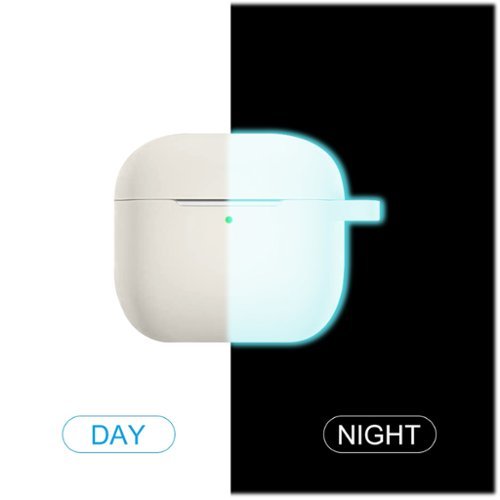 SaharaCase Venture Series Silicone Combo Kit Case for Apple AirPods (3rd Generation) - Glow White WHERE TO BUY