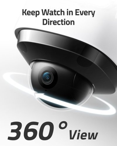 eufy S330 Outdoor Wired 2K PTZ Security Camera with Floodlights - White/Black WORLDWIDE DELIVERY