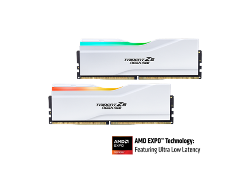 G.SKILL Trident Z5 NeoX RGB 32GB DDR5 6000MHz RAM (2x16GB) White