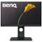BenQ - GW2480T 24" IPS LED 1080p Monitor FHD 60Hz Height Adjustable with Brightness Intelligence (VGA/HDMI/DP) - Black/Metallic Gray-Front_Standard