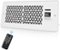 Nordic Hygge - Register Booster Fan for 4" x 10" Register Holes with Remote Control and Thermostat in White-Front_Standard