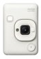 Fujifilm - instax mini LiPlay Hybrid Instant Camera - Misty White-Front_Standard