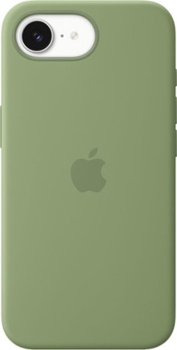 APPLE - IPHONE 17E SILICONE CASE WITH MAGSAFE - LIGHT MOSS