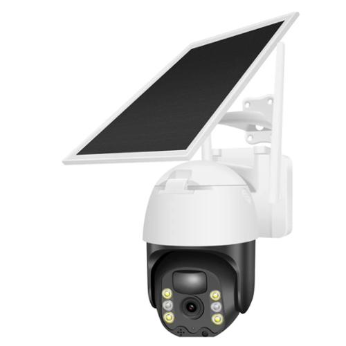 Stock Preferred - Wireless Solar Security Camera with 360° Rotation-Front_Standard 