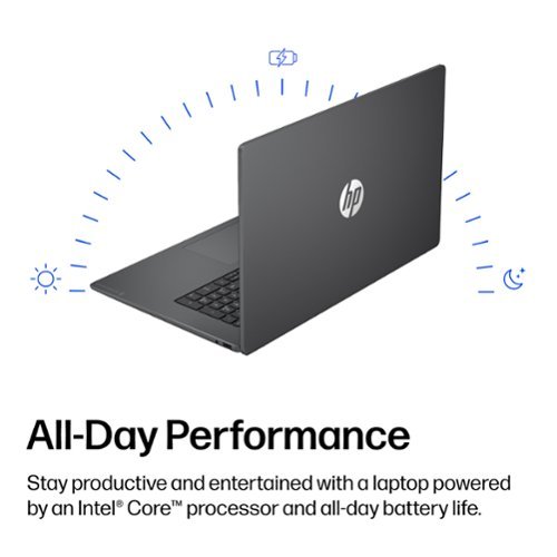 HP OmniBook 3 - 17.3 HD+ Laptop - Intel Core 7 350 (2026) - 8GB Memory - 512GB SSD - Mica Silver WORLDWIDE DELIVERY