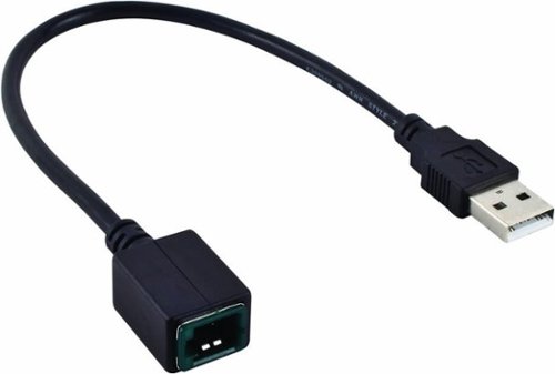 Metra - AXXESS 12' USB Retention Cable for 2013-2019 Mazda - Multi