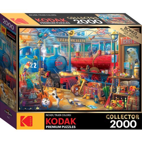 Cra-Z-Art - RoseArt: Train Station - 2000 Piece Puzzle
