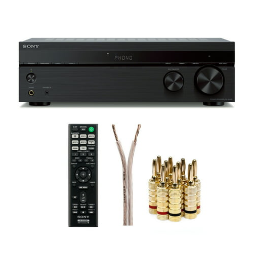 Sony - STRDH190 2-ch Stereo Receiver with Phono Inputs and Bluetooth bundle-Front_Standard 