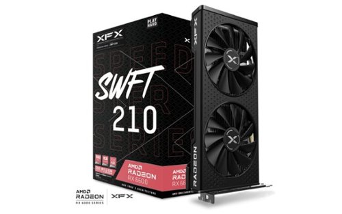 XFX SPEEDSTER SWFT210 AMD Radeon RX 6600 Core 8GB GDDR6 PCI Express 4.0 Gaming Graphics Card - Black SHOP ONLINE