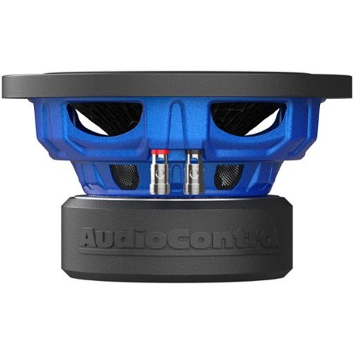 AudioControl Spike Series 8” Single-Voice-Coil 2-Ohm High-Performance Subwoofer - Black/Blue BUY ONLINE