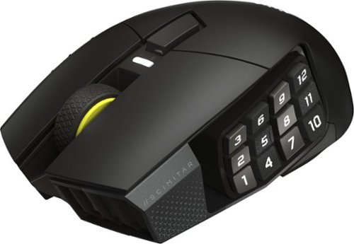 CORSAIR Scimitar Elite Wireless SE MOBA/MMO Optical Gaming Mouse