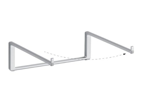 Rain Design  mBar Pro Foldable Laptop Stand - Silver WORLDWIDE DELIVERY