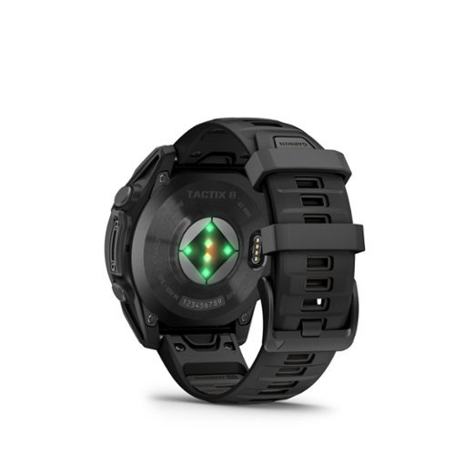 Garmin tactix 8 AMOLED GPS Smartwatch 47 mm Fiber-reinforced polymer with titanium rear cover - Black SHOP ONLINE