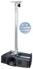 PCMD, LLC - Projector Ceiling Mount Compatible with Sony VPL-CX76 CX86 DX10 DX11 DX15 ES4 ES5 ES7 EW226 (Telescoping 23-30-Inch Ext) - Aluminum-Front_Standard