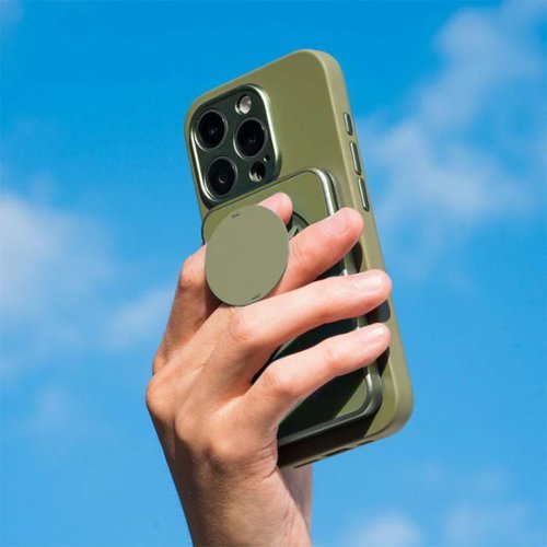 OhSnap Snap Grip MagSafe Wallet - Crocodile Green SHOP ONLINE