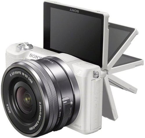Sony a5100 16 50mm Mirrorless Digital Camera with 3 Inch Flip Up