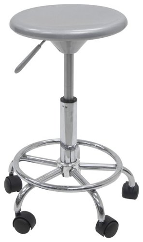  Studio Designs - Studio Stool - Silver/Chrome