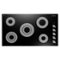 COSMO - COS-365ECC 36 in. Electric Ceramic Glass Cooktop with 5 Burners, Hot Surface Indicator Light and Control Knobs - Black-Front_Standard