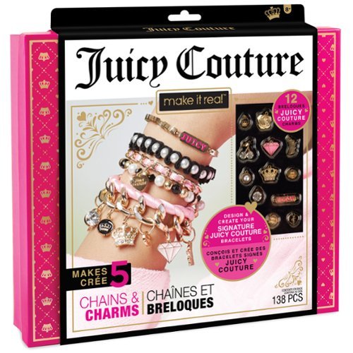Make It Real - Juicy Couture: Chains & Charms Kit - Create 5 Unique Bracelets