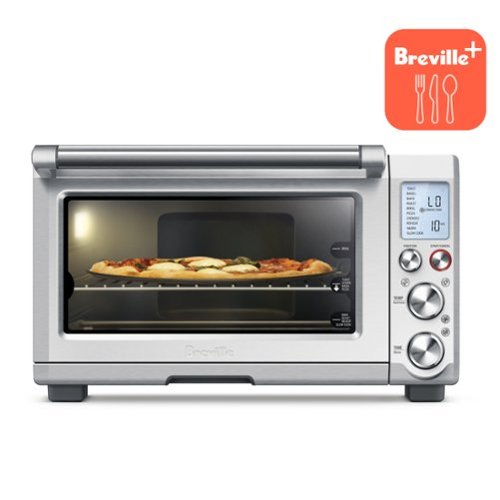 Breville - the Smart Oven Pro Convection Oven - Brushed Stainless Steel-Front_Standard 