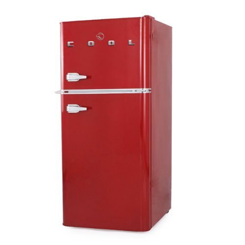Commercial Cool - 4.5 Cu. Ft. Refrigerator with Freezer - Red-Front_Standard 