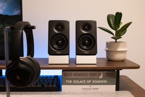 Edifier M60 Compact Desktop 2.0 Speakers (Pair) - Black WORLDWIDE DELIVERY