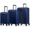 Champs - Iconic II Collection 3 Piece Luggage Set - Navy-Front_Standard