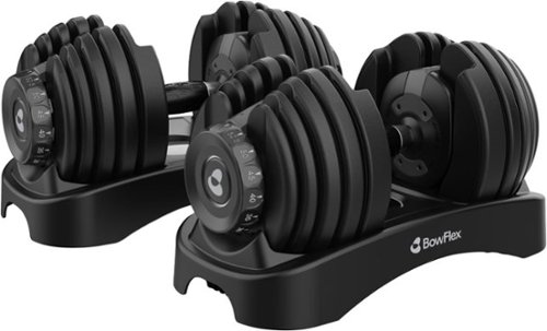 BowFlex - Results Series 552 SelectTech Dumbbell Pair - Black