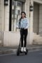 Segway - F30 Electric Kick Scooter w/ 18.6mi Max Operating Range & 15.5mph Max Speed - Gray-Front_Standard