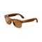 Ray-Ban Meta - Wayfarer glasses with Meta AI, Audio, Photo, Video Compatibility - Polarized Brown Lenses - Shiny Caramel-Front_Standard 
