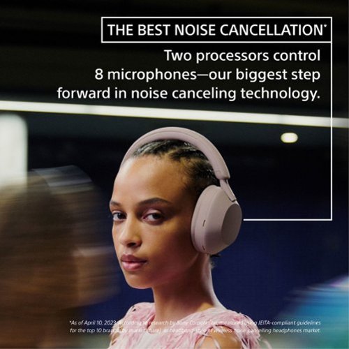 Sony WH1000XM5 Wireless Noise-Canceling Over-the-Ear Headphones - Smoky Pink WHERE TO BUY