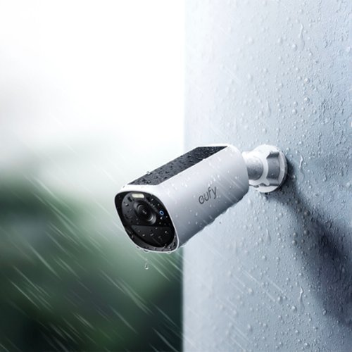 eufy Cam E40 2-Cam Kit (HomeBase S380) Outdoor Wireless Solar Security Camera, Local Storage, No Monthly Fee - White WORLDWIDE DELIVERY