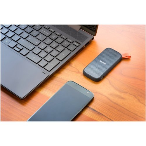 SanDisk 2TB External USB 3.2 Gen 2 Type C Portable SSD - Black SHOP ONLINE