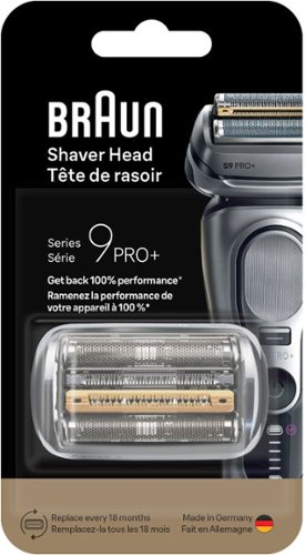 Braun Series 9 PRO+ Men's Electric Shaver Head Replacement 96M Electric Shavers - Silver WORLDWIDE DELIVERY