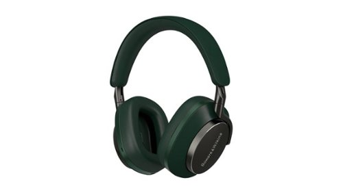 Bowers & Wilkins - Px8 Over-Ear Wireless Headphones – Active Noise Cancellation, 7-Hour Playback on 15-Min Quick Charge, Premium Design - Dark Forest