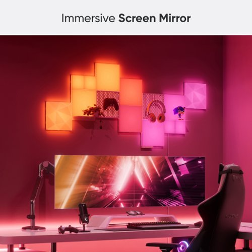 Nanoleaf Blocks Combo XL Smarter Kit - Smart LED Wall Light Panels - Multicolor GLOBAL SHIPPING